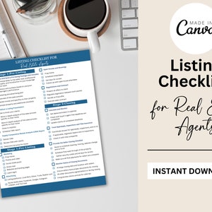 Listing Checklist for Real Estate Agents Marketing image 1