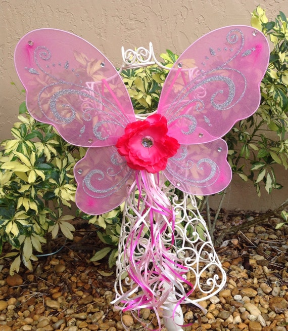 Items similar to Pink Fairy Wings, Fairy Wings, Fairy Costume ...
