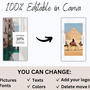 100 Travel Instagram Story Templates Travel Agent Instagram Post Travel Blogger Templates Travel Influencer Instagram Vacation Resort Post zdjęcie 6