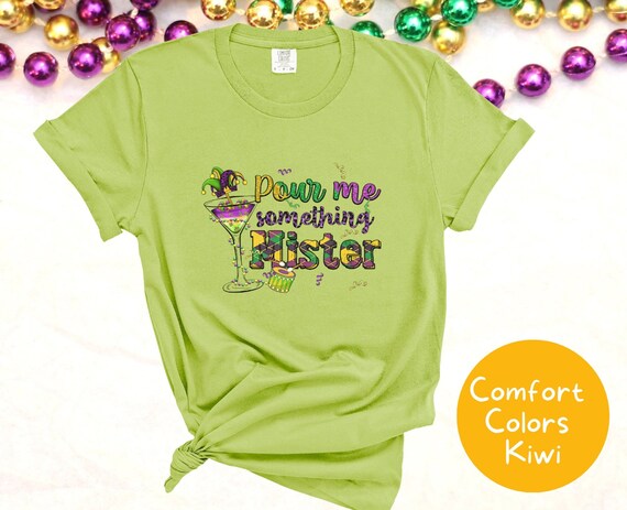 Mardi Gras Shirt, Mardi Gras Drinking Shirt, Comfort Colors®,Mardi Gras Party, Happy Mardi Shirt, Mardi Gras Festival, Fat Tuesday Beads Il_570xn