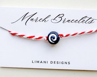 Marti Bracelets Limani Designs Ionian Waves  March Bracelets Good Luck Bracelets