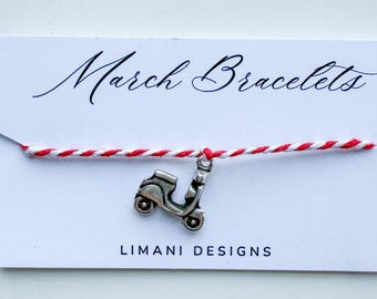 Marti Bracelets Limani Designs Vroom Vroom Vespa March Bracelets Good Luck Bracelets