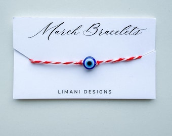 Marti Bracelets Limani Designs Lucky Blue March Bracelets Good Luck Bracelets