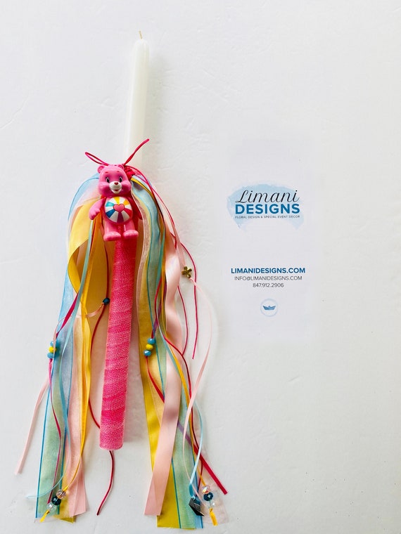 Greek Easter Candles Character Collection Labada Etsy