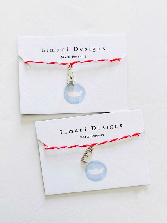Marti Bracelets Initial Charm Limani Designs Il_570xn