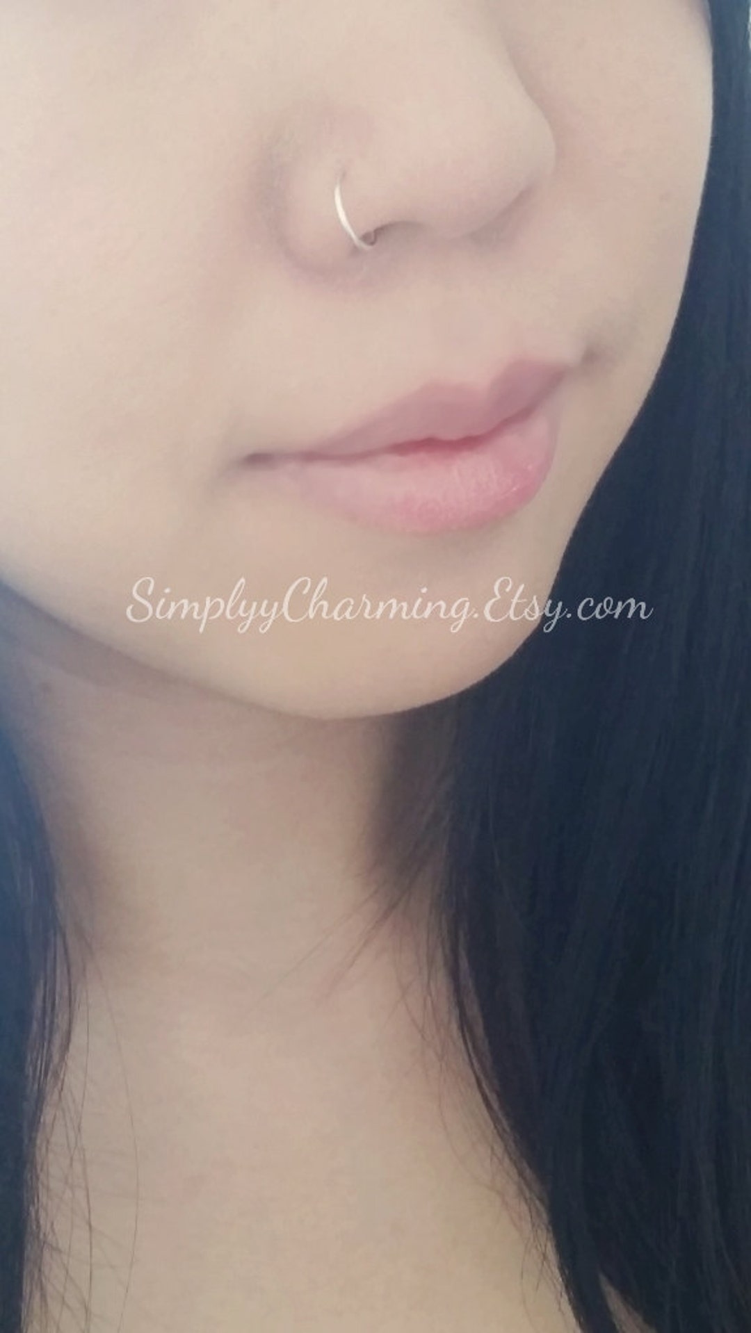 Fake Nose Ring Fake Hoop Nose Ring Clip on No Piercing Required Body