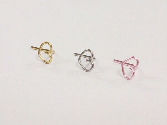 Mini Orecchini A Cuore In Argento S925 – 5 Mm – Delicati Per Trago E Lobo – Regalo Donna