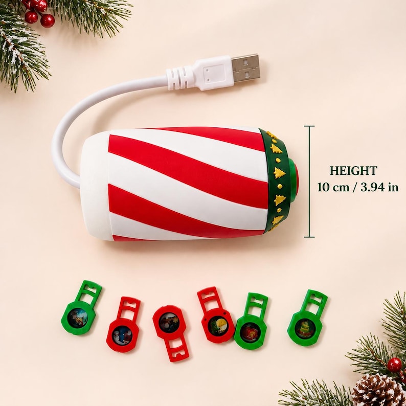 Small Addition Icon Merry Ride Christmas Car Projector, Jingle Ride Jolly Cast LED Light ...