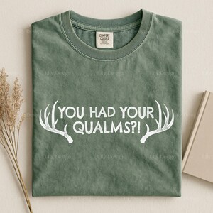 Widow's Bay Patricia Qualms Shirt, You Had Your Qualms Tee, Comfort Colors Patricia Quote Shirt, Widow's Bay Merch