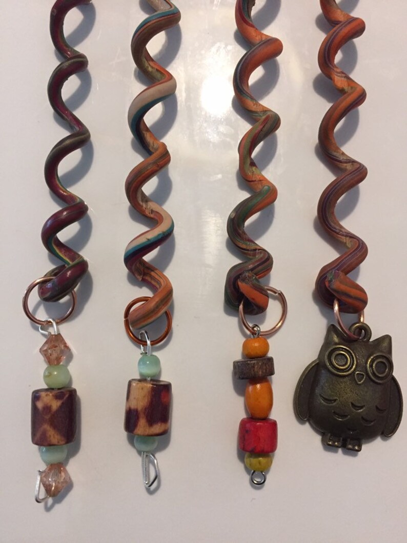 Reusable polymer clay hair twist Etsy