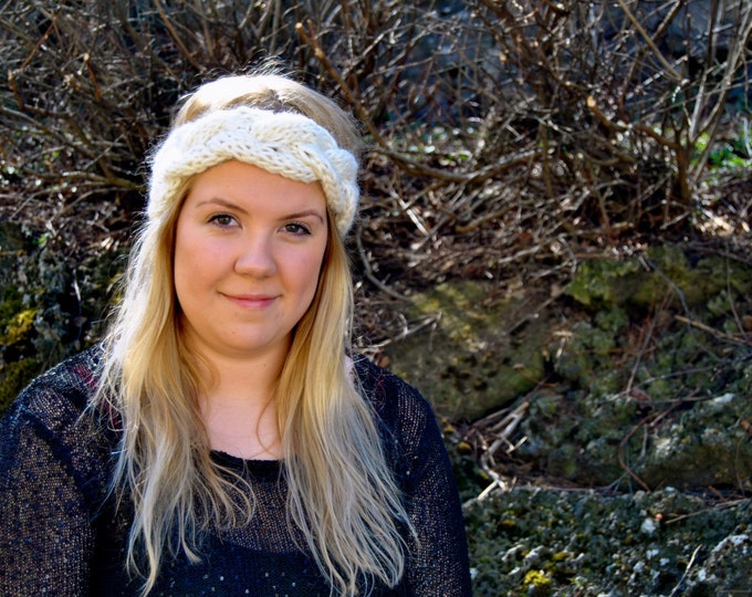 Eir Icelandic Wool Headband Handmade With 100 Pure Icelandic Wool Etsy