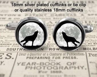 Select Gifts I Love My Dog Silver-Tone Cufflinks Afghan Shepherd