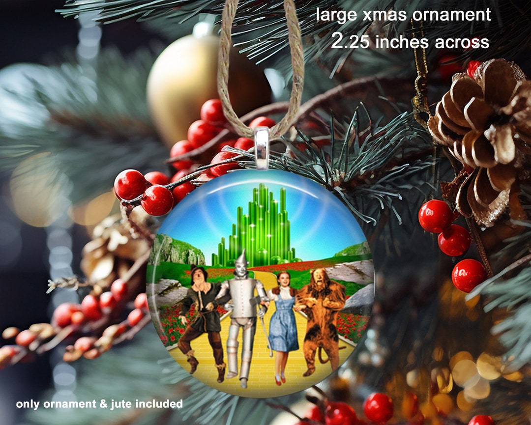 Wizard of Oz Christmas Tree Ornament Wizard of Oz Holiday Ornament