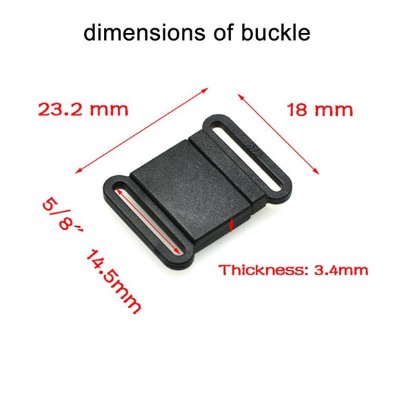 Breakaway buckles for lanyards hotsell