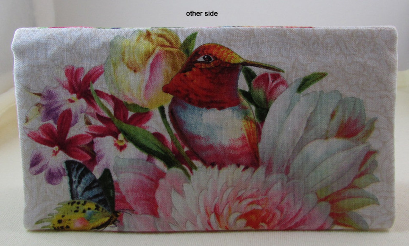 Hummingbird 3 Checkbook Cover Coupon Holder Multi Colors Etsy