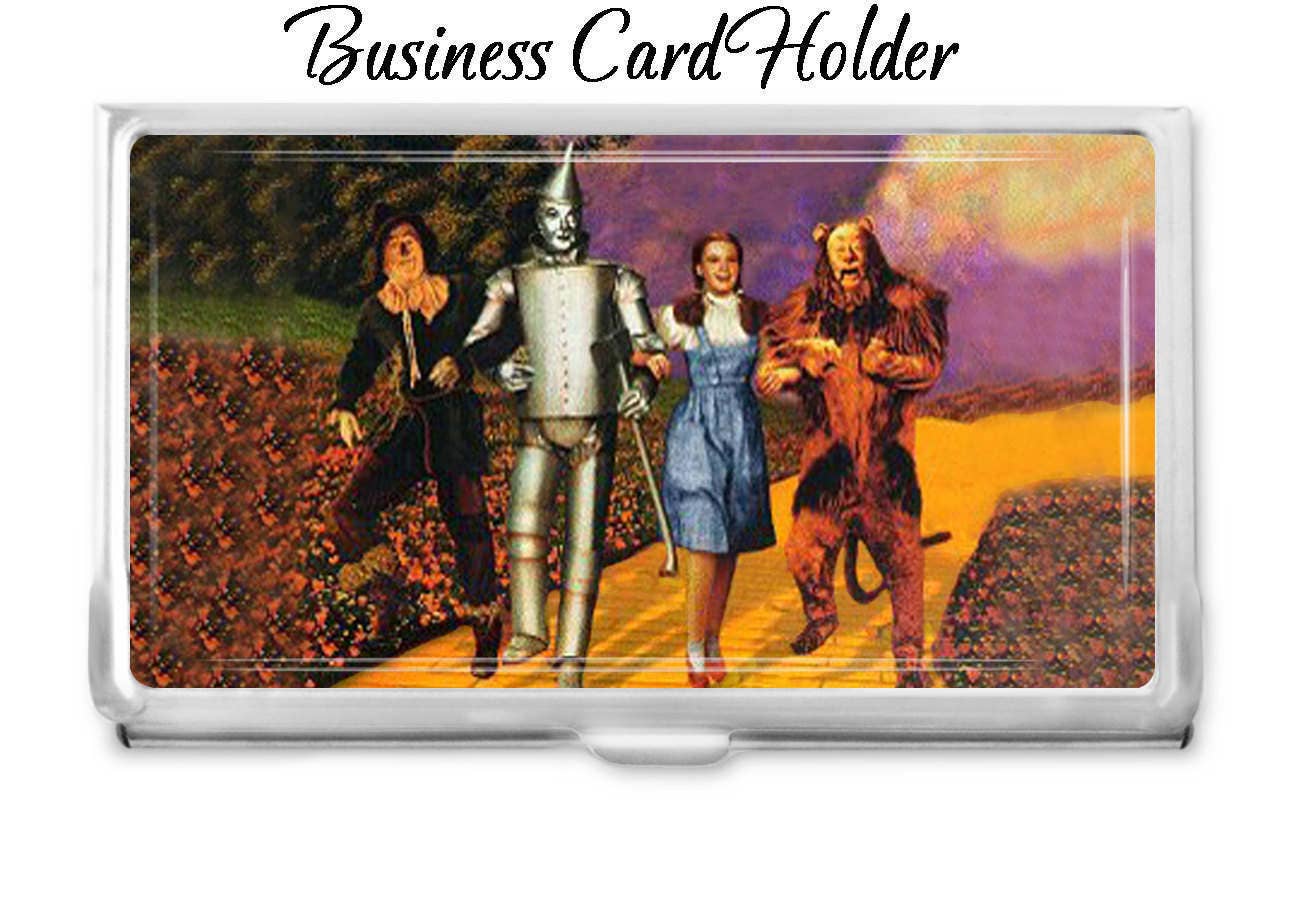 Wizard of Oz Group Business Card Holder Personalized Card Etsy