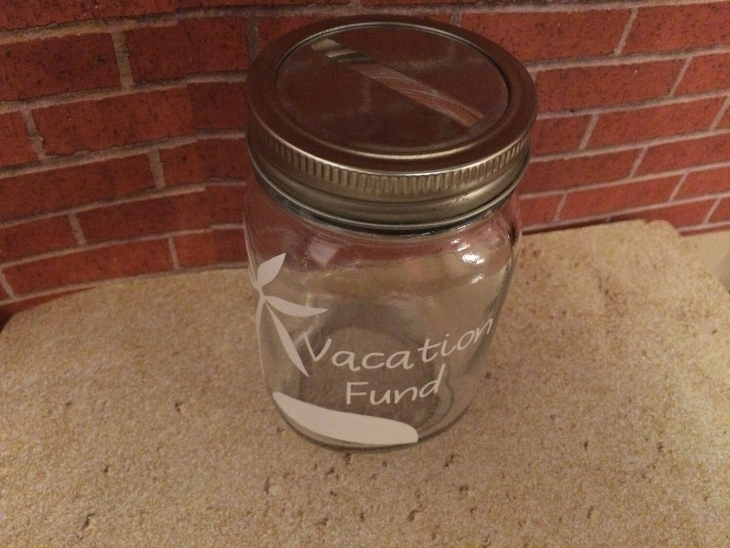 Vacation Fund Jar Money Bank Money Jar Savings Bank Etsy