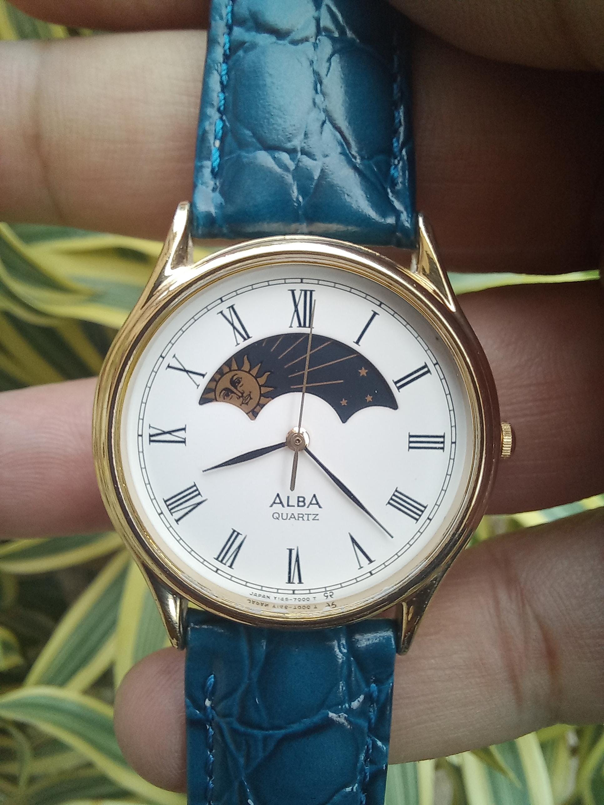 Alba Moon Seiko - Etsy