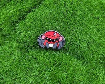 Red spider mini pin