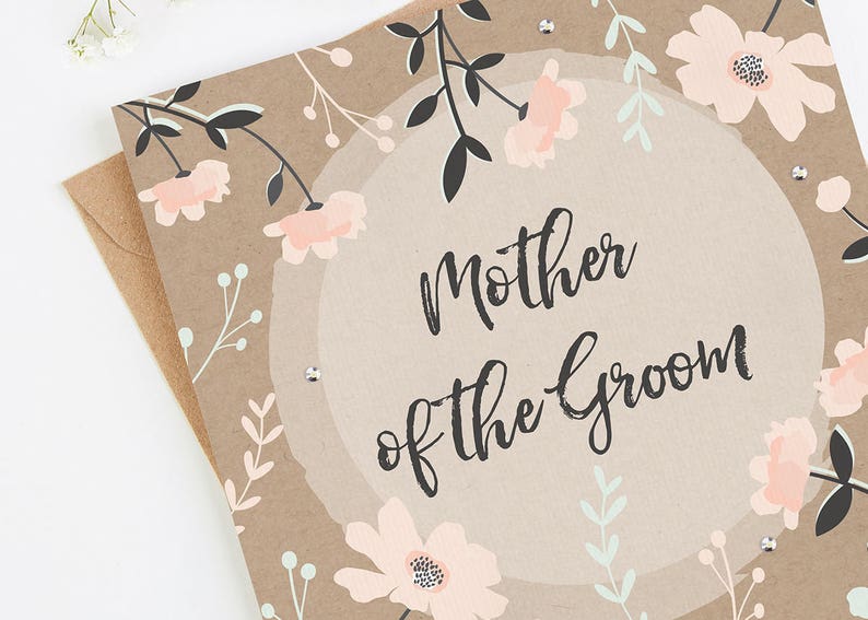 Mother of the Groom Card