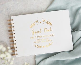 Botanical Wedding Guest Book