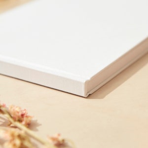 Modern Boho Linen Guest Book image 2