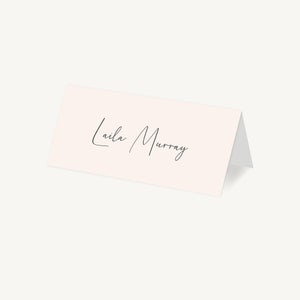 Wedding Place Cards - Personalised Place Setting - Wedding Place Card - Wedding Breakfast Table Cards - Wedding Seating - Romantic Script