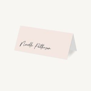 Wedding Place Cards - Personalised Place Setting - Wedding Place Card - Wedding Breakfast Table Cards - Wedding Seating - Minimal Script