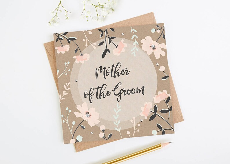 Mother of the Groom Card
