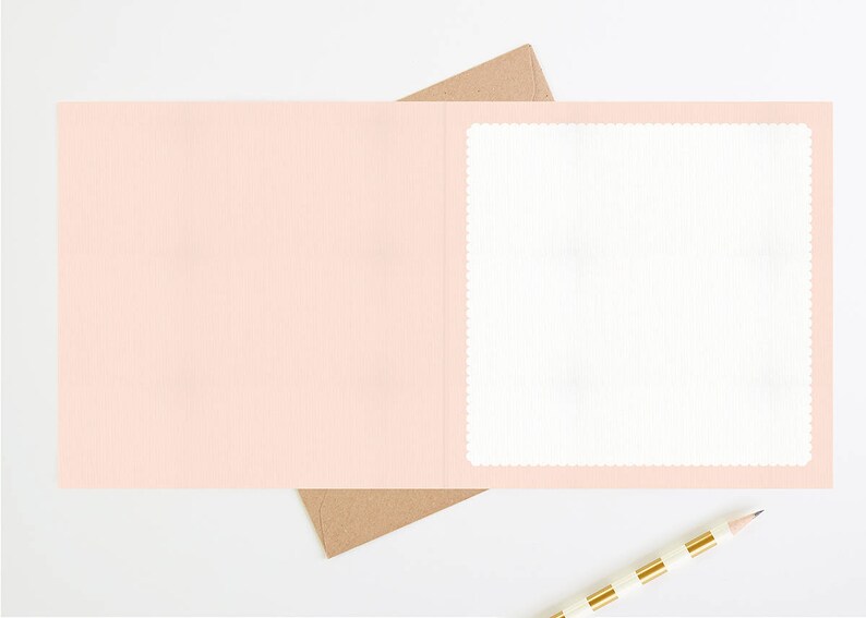 Will You Be My Junior Bridesmaid Kraft Floral Card
