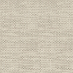Peut inclure: Un tissu beige clair avec une texture tissée fine et uniforme. Le matériau présente un motif en grille cohérent créé par l'entrelacement de fils horizontaux et verticaux, ce qui donne une surface textile neutre de couleur unie.