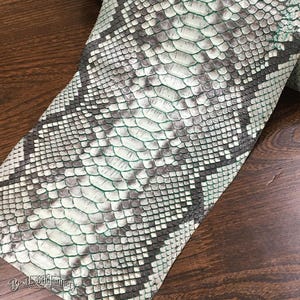 Genuine Snake Leather, Natural Exotic Leather for Handrafting