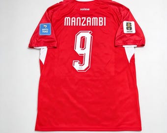 Switzerland 2026 World Cup Football Jersey, Granit Xhaka Manzambi Dan Ndoye Ruben Vargas Embolo Soccer Kit