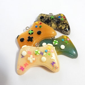 Mini porte-clés manette de jeu | Cadeau pour gamer | Accessoire mignon pour gamer