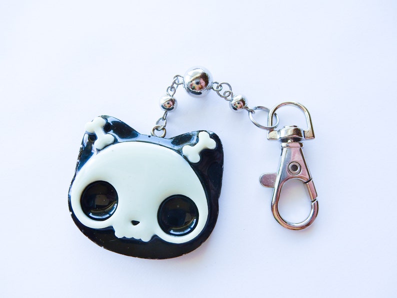 Cat Lover Gifts For Women Men Cute Black Cat Keychain Cool Stuff...
