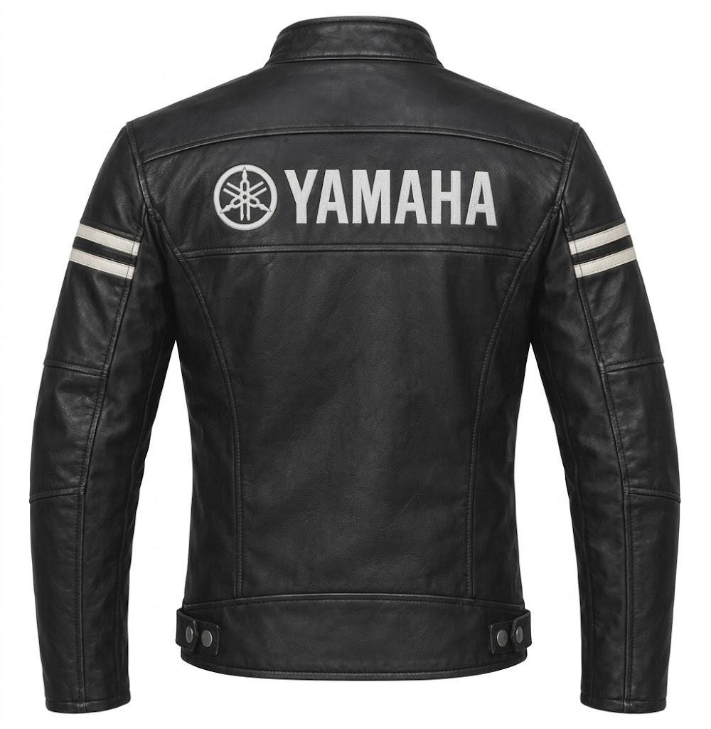 Yamaha Leather Jacket - Etsy