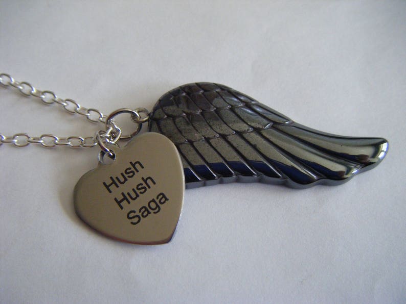 ON SALE Patch Hush Hush Saga Book Series Fandom Geekery Nora | Etsy