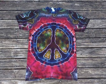Custom Peace Sign Tie Dye