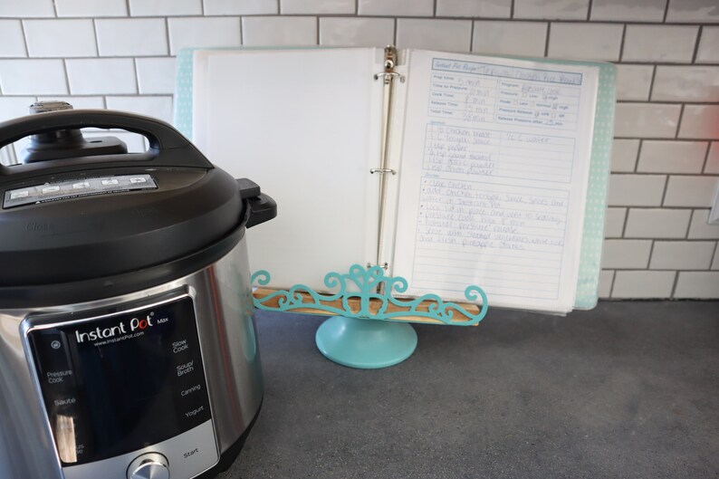 Printable Instant Pot Cookbook Template make Your Own Etsy