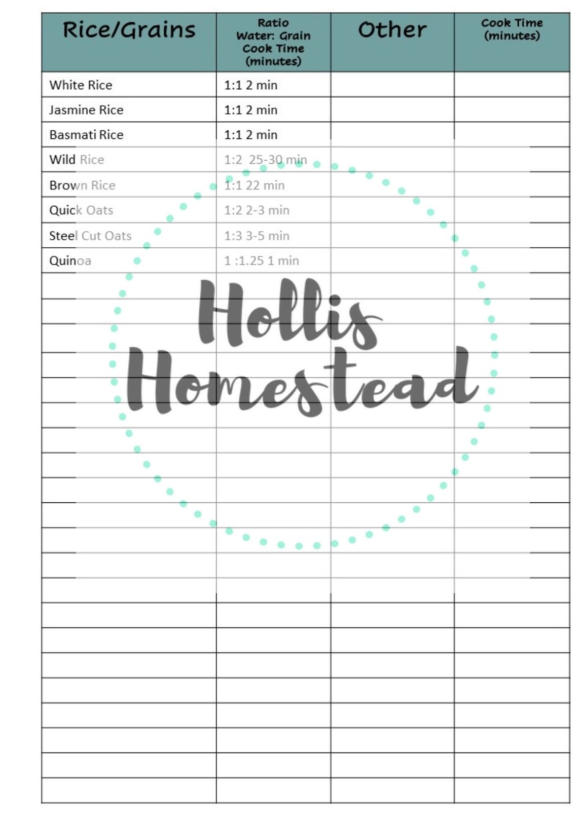 Printable Instant Pot Cookbook Template make Your Own - Etsy