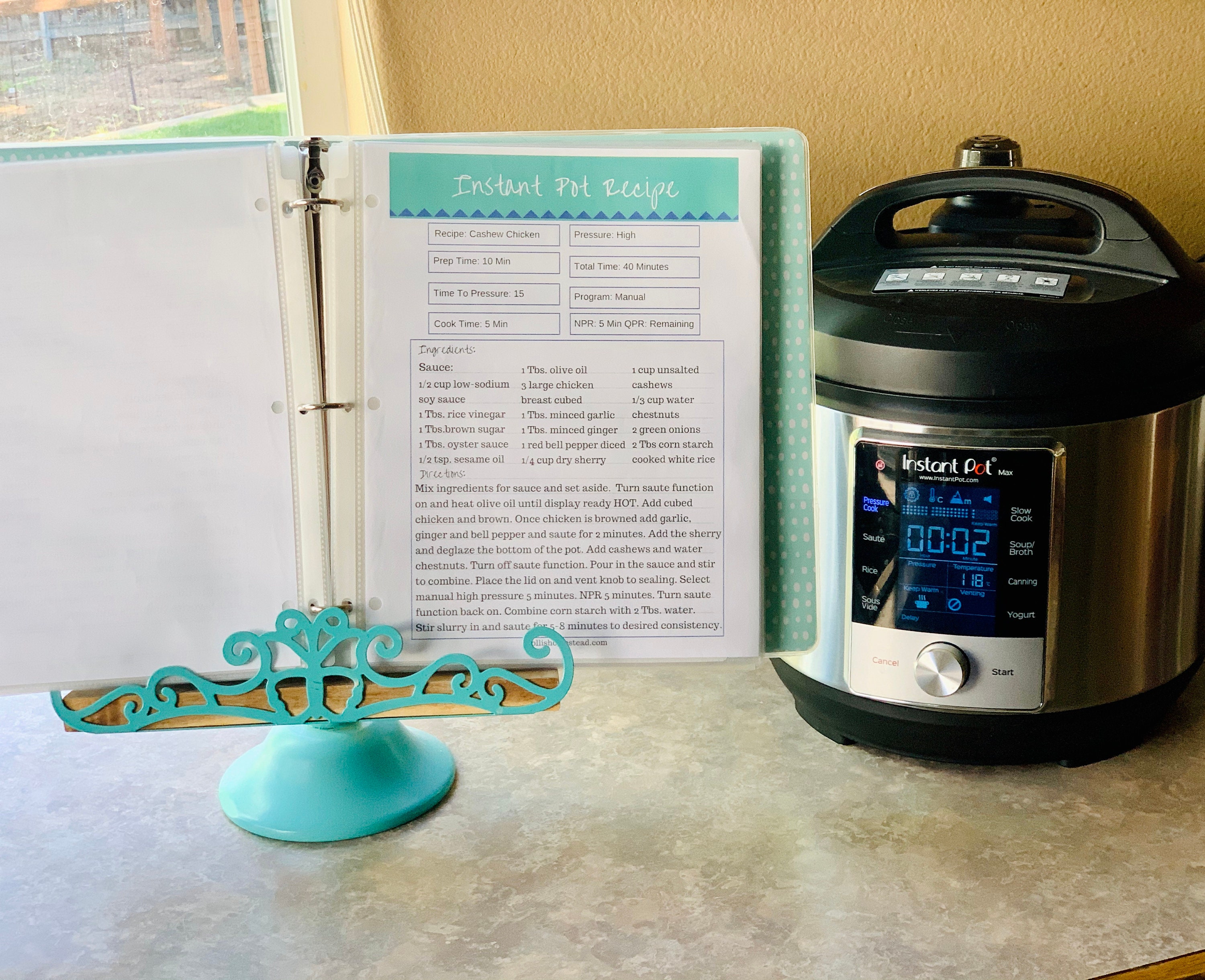 Printable Instant Pot Beginners Guide (24 Page) Recipes, Time Chart ...