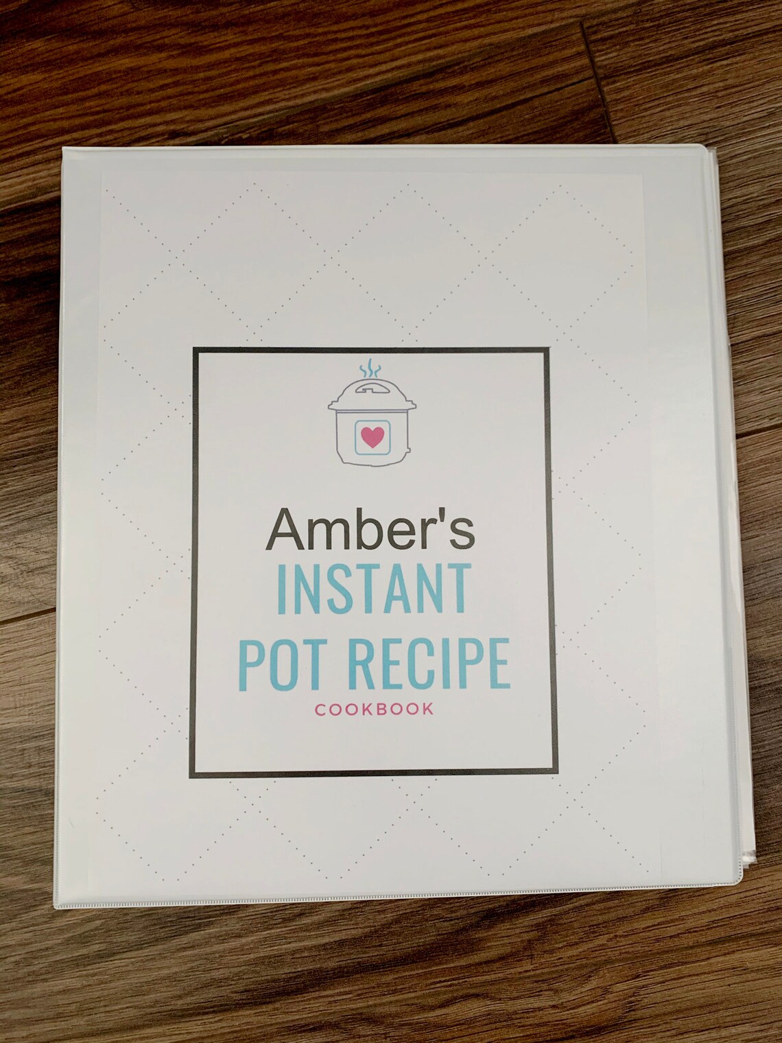 Instant Pot Cookbook Template Fillable & Printable make Your Etsy