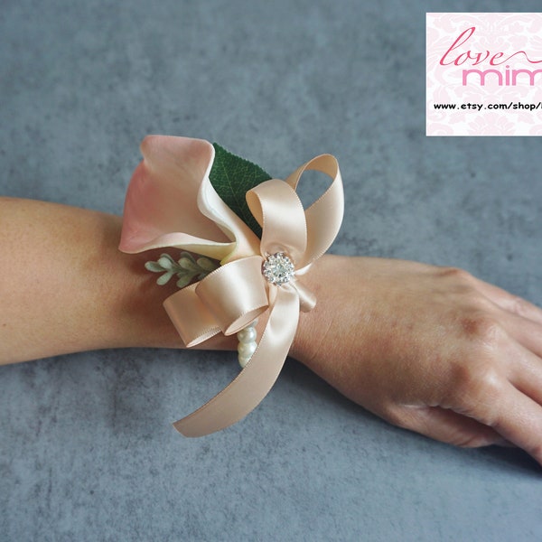 Calla Lily Corsage Etsy