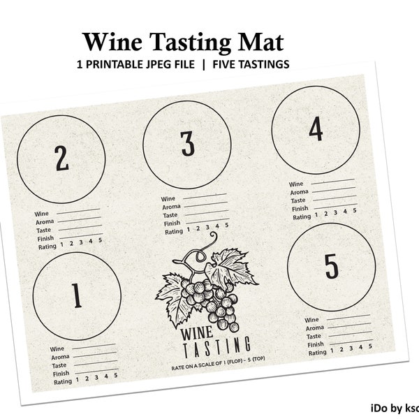wine-tasting-mat-for-10-wines-etsy