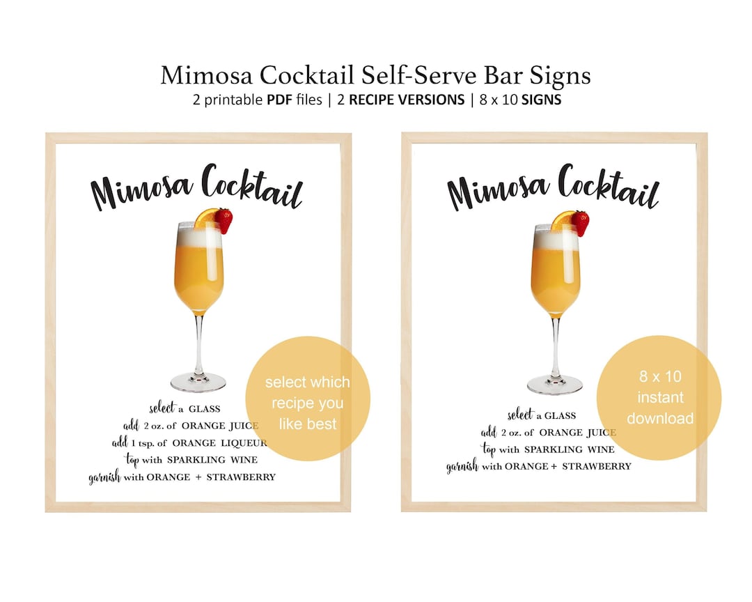 Grand Marnier The Best Orange Juice For Mimosas MIMOSA Cocktail