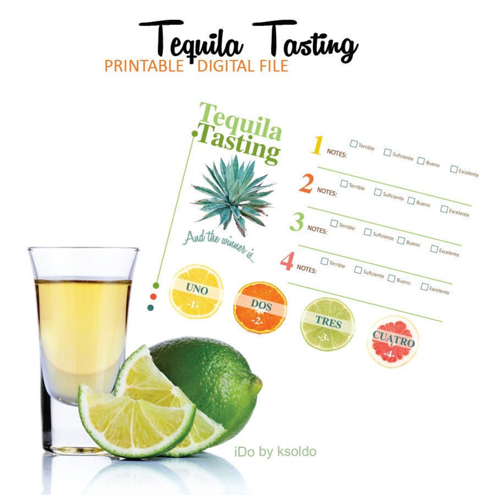 Tequila Tasting Tequila Party Tequila Rating Tequila | Etsy