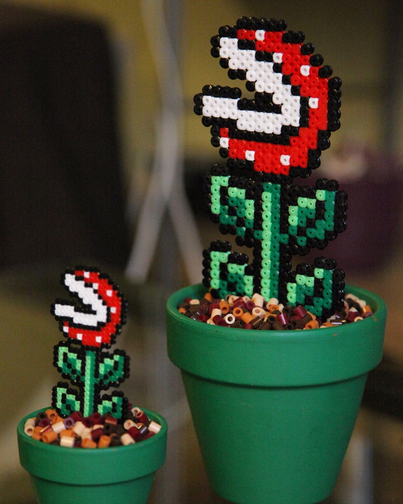 Super Mario Inspired Big Potted Piranha Plant. Two Different Models. Detachable. image 3