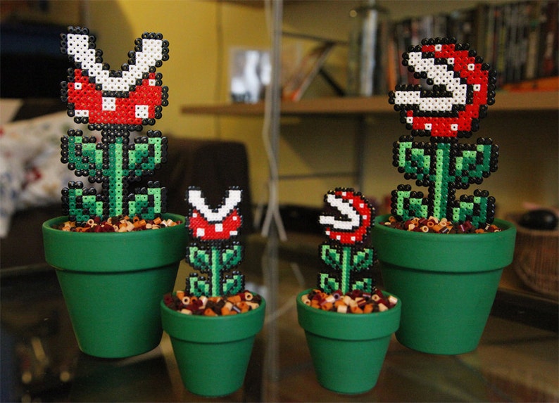 Super Mario Inspired Big Potted Piranha Plant. Two Different Models. Detachable. image 4