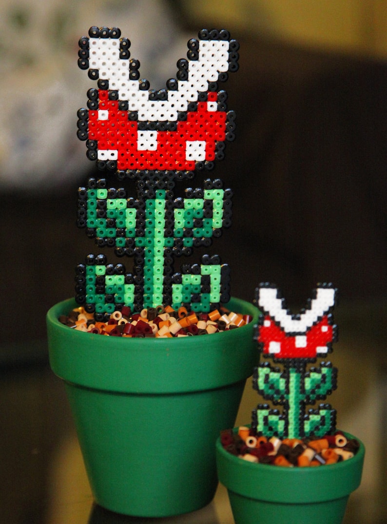 Super Mario Inspired Big Potted Piranha Plant. Two Different Models. Detachable. image 2