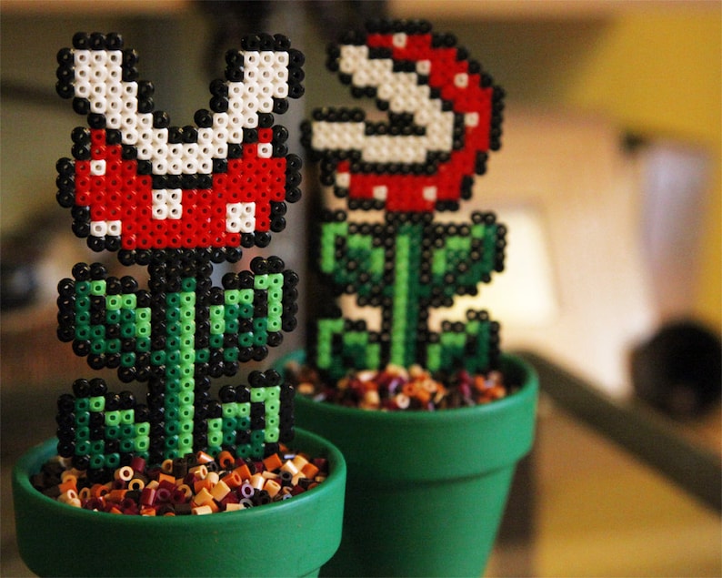 Super Mario Inspired Big Potted Piranha Plant. Two Different Models. Detachable. image 1